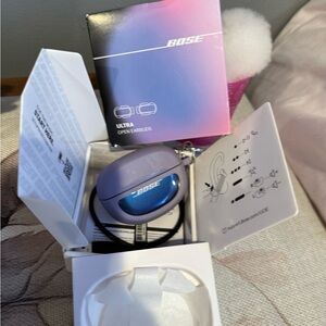 Bose open ultra earbuds CARBON BLUE WITH CASE